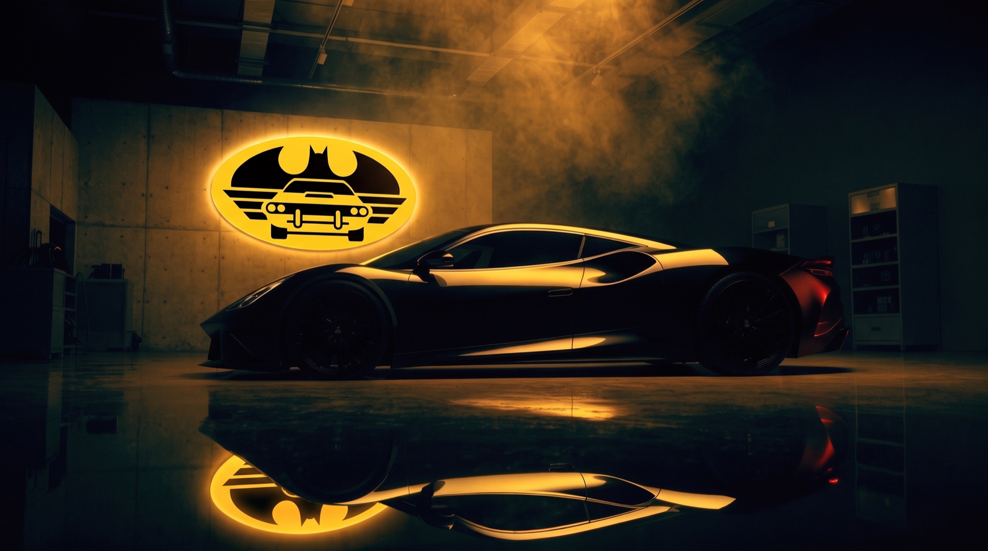 Glossy black supercar detailed at Batman Auto Detailing in North York